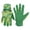 Green-Printing, variant on HANDLANDY Work Gloves for Women and Ladies, Leather Gardening Gloves Flexible Mechanic Working Gloves