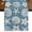 Blue, variant on Indigo Blue Coastal Starfish Burlap Cotton Table Runner 13x90 Inches Long, Ocean Sea Shells Nautical Marine Farmhouse Table Runners, Outdoor Dining Tablecloths Decor for Baby Shower/Party/Wedding