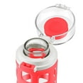 thumbnail image 3 of Ello Syndicate BPA-Free Glass Water Bottle with Flip Lid, 20 oz, 3 of 8