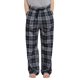 thumbnail image 1 of Pantalones de Pijama para Niños PATPAT a Cuadros Gris y Negro Talla 9-10 años, 1 of 7