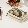 thumbnail image 7 of Hedgehog Velvet Portable Jewelry Display Stand and Organizer with Removable Compartment - Gift, 7 of 7