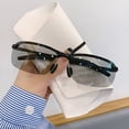 thumbnail image 6 of Men's smart Photochromic Polarized Glasses - Auto-Tint Anti-GLARE & Blue Light Blocking for Driving Day & Night, Retro Pilot Style, 6 of 8