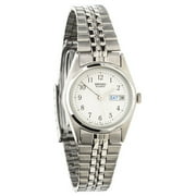 Women's Stainless Steel Day/Date Watch