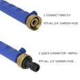 thumbnail image 3 of 5PCS High Pressure Power Washer Water Spray Gun Nozzle Wand Attachment Garden Hose, 3 of 7