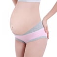 thumbnail image 2 of Xmarks Women's Under The Bump Maternity Panties Pregnancy Postpartum Maternity Underwear 99-198LBS, 2 of 11