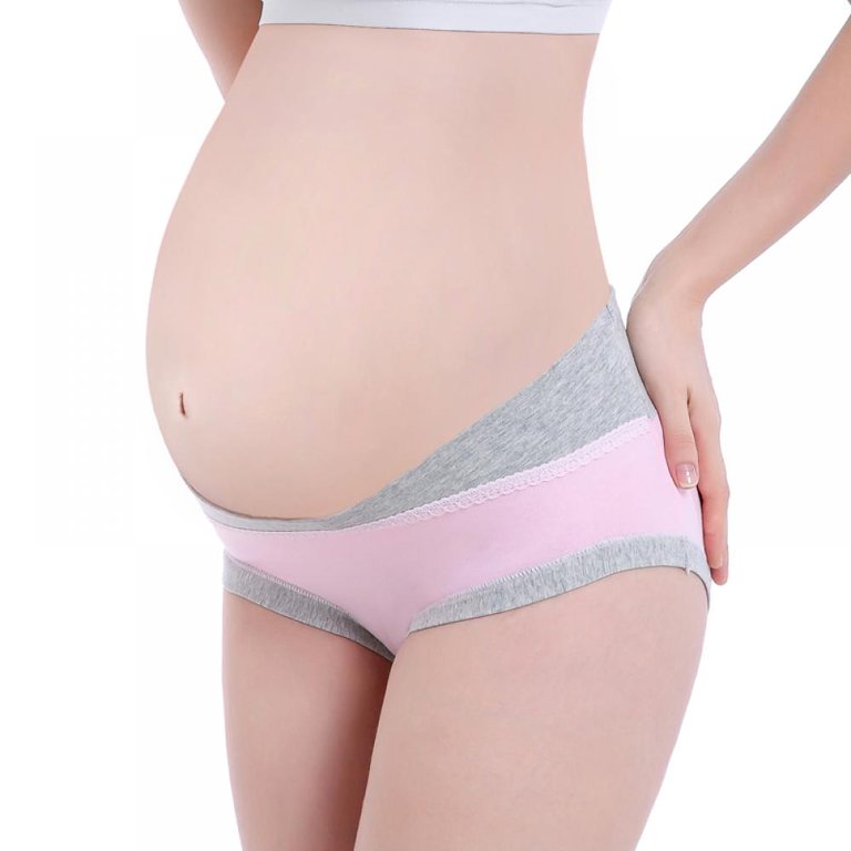 Maternity-briefs, Beige