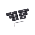 thumbnail image 2 of Separadores de bujías, separador de 7mm, 8mm, 9,5mm, motor de coche, soporte de cable de bujía duradero, accesorios de abrazadera, divisores de cable Negro DYNWAVEMX Separadores de alambre, 2 of 7