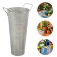 thumbnail image 1 of Milisten 6Ud Cubos De Metal Galvanizado Para Exhibición Floral Con Asa Fácil De Transportar, 1 of 6