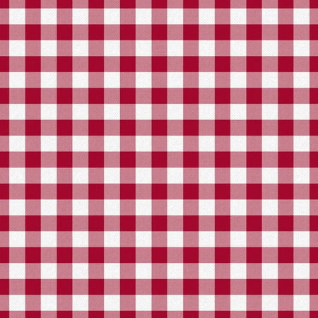 The Pioneer Woman 44" Cotton Check, Plaid and Printed Sewing & Craft Fabric By the Yard, Red and White