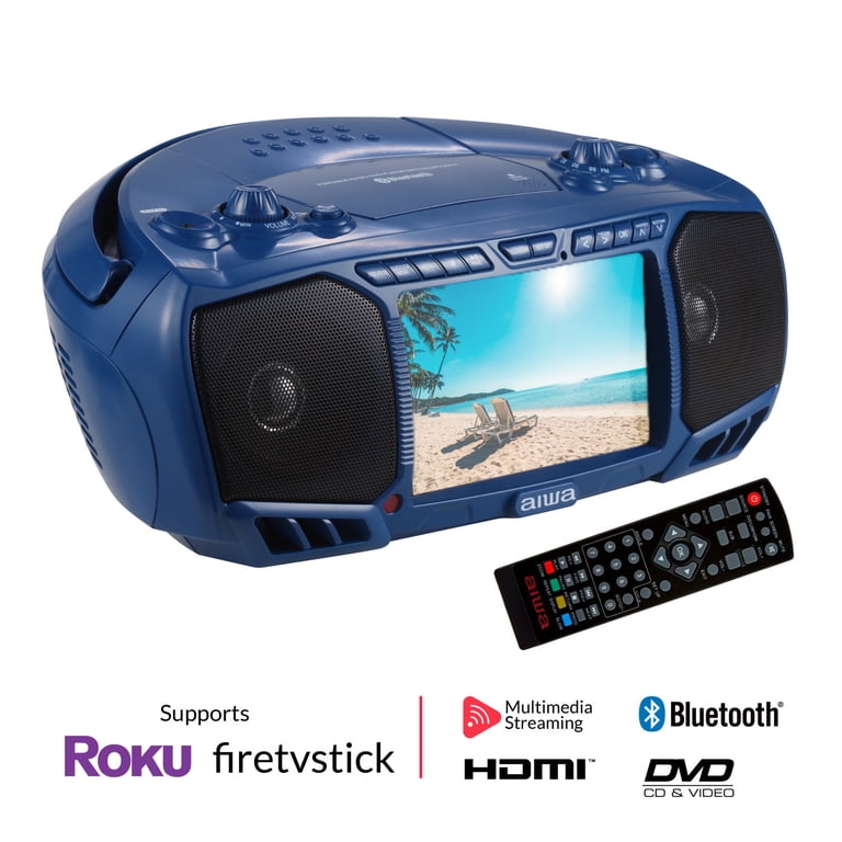 Aiwa Portable Boombox with 7