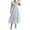 Z60Blue, variant on Dresses for Women, Cottagecore Floral Tiered Midi Dress, Square Neck Puff Sleeve Smocked Vacation Dress Beige XL