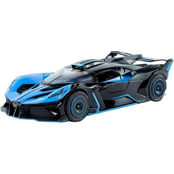 ORUYROP Diecast Car for Bugatti Bolide Supercar Metal Vehicle Racing 1:24 Alloy Model Car Miniature Diecast Multicolor (Color : Blue)