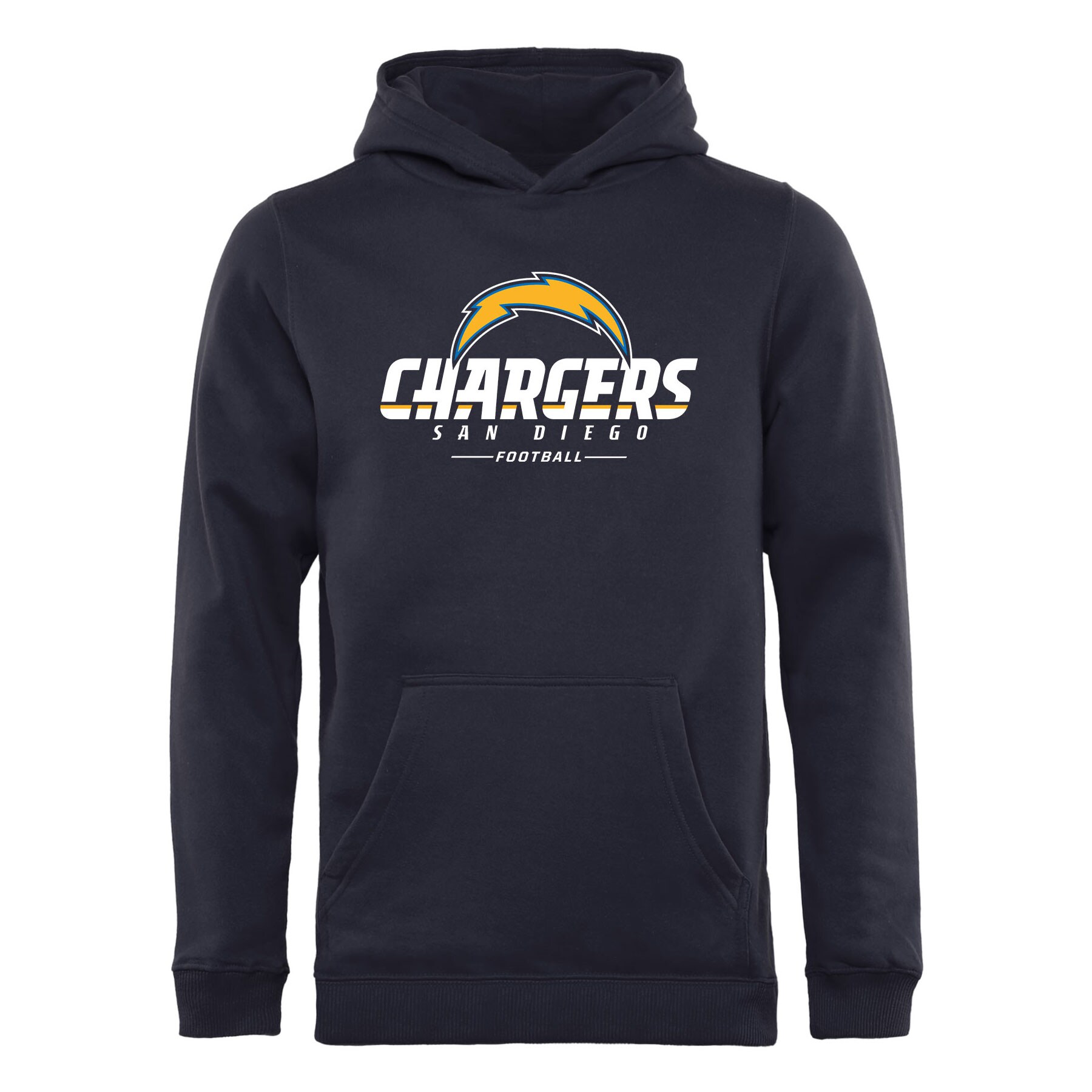 San Diego Chargers NFL Pro Line Youth Team Lockup Hoodie - Navy - Walmart.com - Walmart.com
