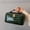 Green, variant on Bark-pattern makeup bag, niche, large capacity, convenient travel cosmetic storage bag