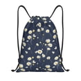 thumbnail image 1 of Xecao Daisies Flowers Pattern Sports Drawstring Backpack - String Swim Gym Bag with Wet Proof Pocket for Women&Men-Medium, 1 of 6