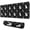 Black White Cat, variant on Long Mouse Pads for Desk,Black White Cat Moon Star Pattern Desk Mats on Top Of Desks, Desk Mouse Pad Extra Large with 3mm Non-Slip Base and Stitched Edge for Gaming,Office,Work,Home 31.5"x11.8"