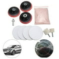 11PCS Deep Scratch Remover Car Glass Polishing Kit Cerium Oxide Powder