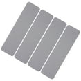 thumbnail image 1 of HINTRMENT 4Pcs Stair Rugs Self-adhesive Grey Polyester for Homeowners Stairs, 1 of 5