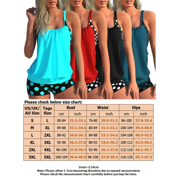 Swimwear Size Chart in PDF - Download