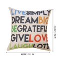 thumbnail image 2 of OUSITAID Liney Colorful Digital Printing Digital Badminton Home Sofa Pad Pillow Sleeve, 2 of 3