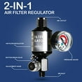 thumbnail image 4 of Le LEMATEC Régulateur de Compresseur d'Air et Séparateur d'Eau de Compresseur d'Air avec Jauge. Filtre de Compresseur d'Air AI303-R1, 4 of 4