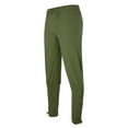 thumbnail image 5 of Riforla Cuff with Drawstrings Pants Solid Men's Ankle Pants Costume Banded Men's Pants Green XL, 5 of 9