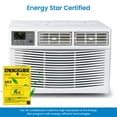 thumbnail image 2 of EliteY 8000 BTU (5000 BTU DOE) 250 sq ft Window Mount Air Conditioner, White, 2 of 7