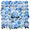 2A-35pcs, variant on 35pcs-50pcs Colorful Hydrangea Stationery Stickers Lovely Teacher Reward Stickers for Phone Laptop Guitar