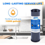 Hydronix 30 Micron Pleated Sediment Water Filter, 4.5"x10", 2-Pack (FXHSC/R30-BB/RS6 Compatible)