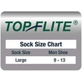 thumbnail image 2 of Top Flite Mens Socks, Sport Full Cushion Low Cut No Show Ankle Socks, 6 Pairs, 2 of 4