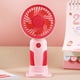 thumbnail image 4 of Xihbxyly Ventilador Portátil de Mano, Recargable Por Usb, Potente Viento, Silencioso, Ideal para Actividades Al Aire Libre, Ideal para Dormitorios de Estudiantes, Tamaño Compacto (14 X 8 X 4,7 Cm)., 4 of 6