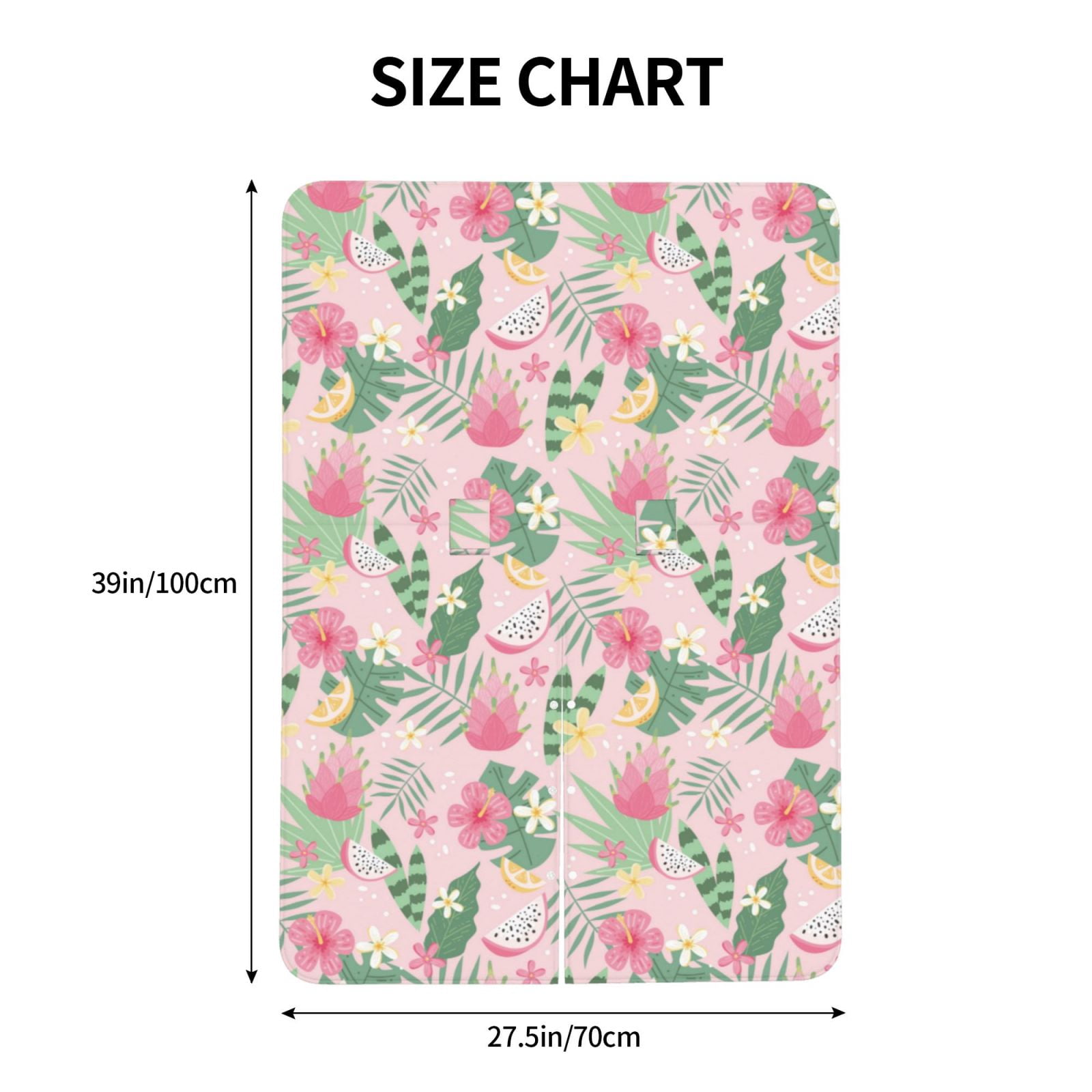 Naloa Tropical Pitaya Baby Car Seat Cover, Breathable Baby Carrier Cover, Multiuse Baby Carrier Cover & Nursing Breastfeeding Cover