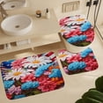 thumbnail image 6 of Independence Day Of The United States Flag Shower Curtain Sets with Rugs 4 Piece Rustic, 6 of 8