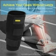 thumbnail image 5 of Kritne Shin Splint Sleeve Support Lower Leg Wrap Muscle Calf Compression Brace of Easy to put on and Comfort Fit for Pulled Calf Muscle Pain Strain Injury, Swelling, Fits Men and Women, 5 of 7