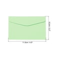 thumbnail image 2 of Uxcell Mini Envelopes Gift Card Envelope for Small Note Cards, Light Green 48 Pack, 2 of 6