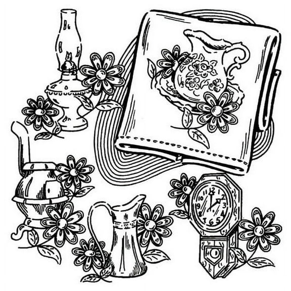 Aunt Martha's #3649 Early American Motifs