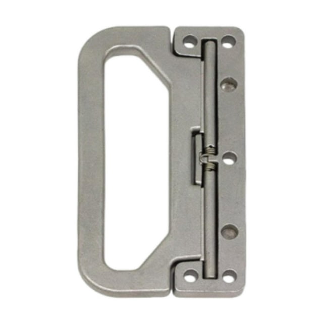 Lipstore Spring Loaded Handle Folding Metal Case Chest Handle for Toolbox Crates Case