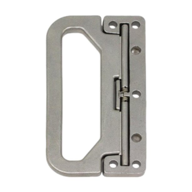 Tirador de caja industrial, tirador de caja, herrajes resistentes al desgaste, manijas de anillo de acero inoxidable, manijas con resorte para cajas