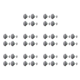thumbnail image 1 of 40 Uds. Clips para Sábanas Fijador Edredón Tipo Hongo Que No Se Desprende El (4 Gris), 1 of 5