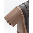 thumbnail image 4 of Botin Para Mujer Wildcat® Elegante Tacon Ancho Color Café caqui 26, 4 of 11