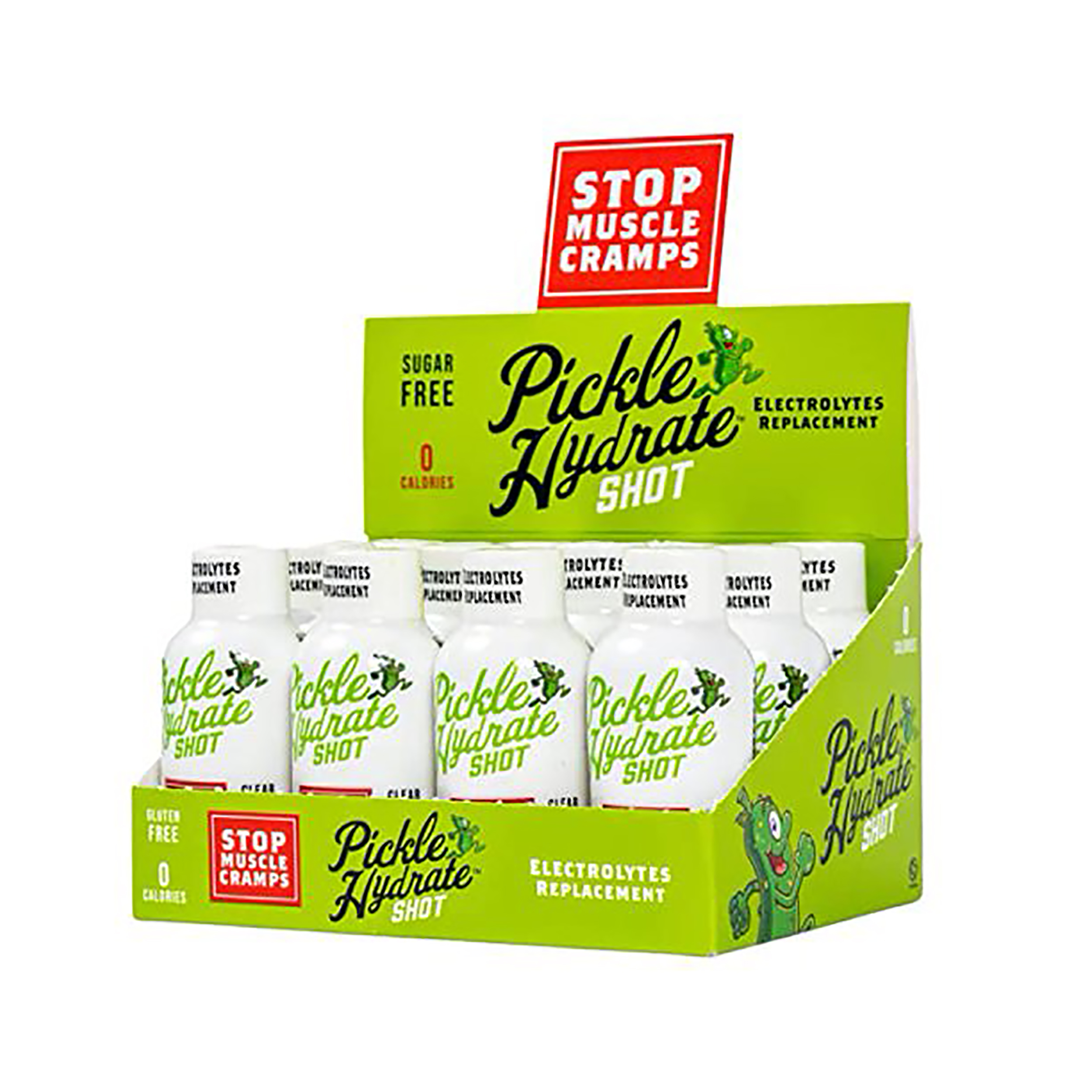 Pickle Hydrate Shot for Cramps Relief Electrolyte Replacement Pickle