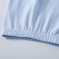 thumbnail image 6 of GiLiling Baby Joggers for Boys Girls Baggy Sweatpants Solid Elastic Waist School Pants Casual Sport Trousers (Light Blue, 0-3 Months), 6 of 8