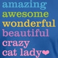 thumbnail image 3 of CafePress - Crazy Cat Lady Men's Fitted T Shirt (Dark) - Men's Fitted T-Shirt, 3 of 4