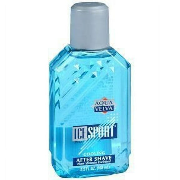 Aqua Velva After Shave Refreshes Skin & Ice Sport Cooling, 3.5oz, 5-Pack