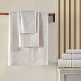 thumbnail image 5 of Hawmam Linen Sea Salt Washcloth Bathroom Set - Hotel Quality 600 GSM, 13' x 13', High Absorbent, Quickdry, Soft Cream Towel Set - 4-Piece for Cleaning, Kitchen, Face, Hand, Bathroom Towels, 5 of 7