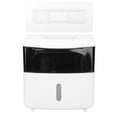 thumbnail image 3 of Wall Mounted Bathroom Toilet Paper Holder Phone Holder Waterproof Tissue Storage Box Black+White, 3 of 8