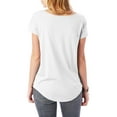 thumbnail image 3 of Ma Croix Women's Scoop Neck Longlined T-Shirts 3-Pack, 3 of 7