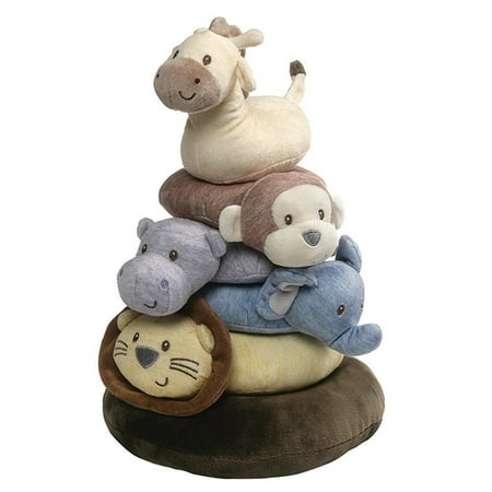- Baby GUND Playful Pals Stacker Ring Set Stuffed Animal Plush Toy, 12.5