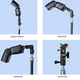 thumbnail image 4 of Adjustable Flash Stand, Detachable Flash Mount Bracket, Aluminum Alloy Mount Flash Unit For Installation Of Reflective Umbrella, 4 of 8