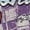 HEATHER PURPLE, variant on Ford - Mustang 70 Girls' Fitted Short Sleeve Graphic T-Shirt